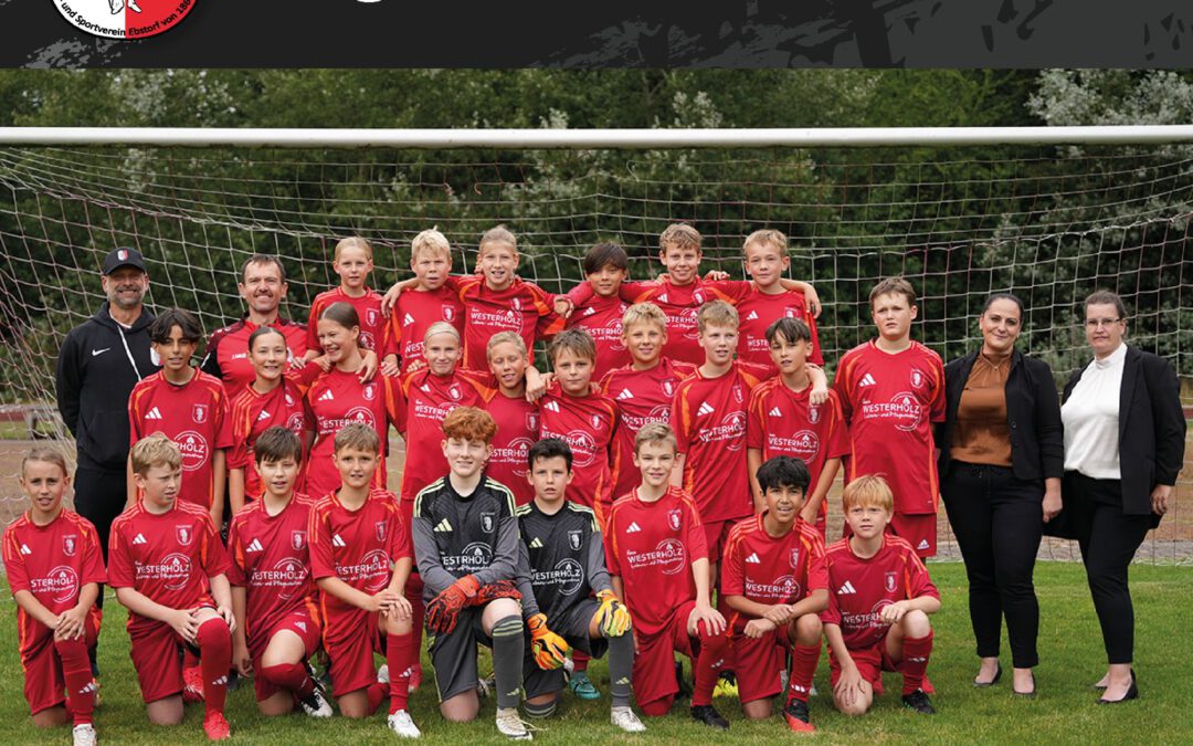 Dreifaches Hipp Hipp Hurra für Haus Westerholz – Neue Trikots für die U12 und U13 des TuS Ebstorf