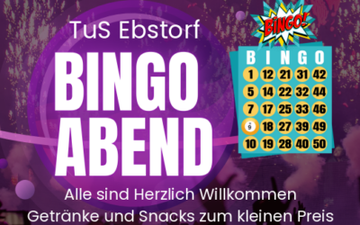 Der nächste BINGO-Abend naht!