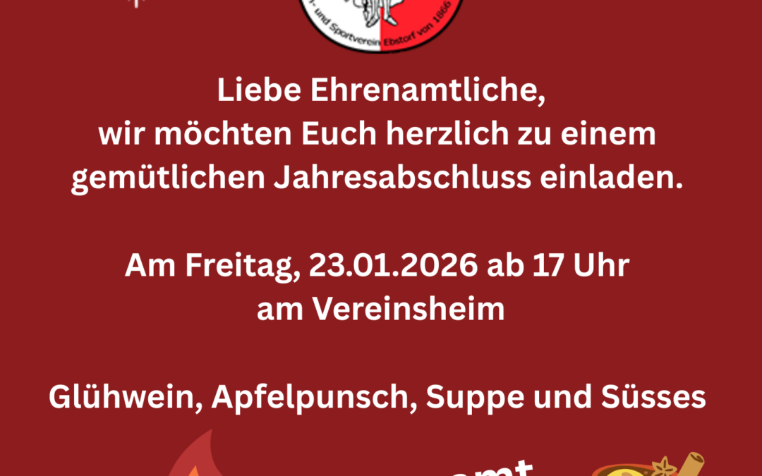 Jahresabschluss der Ehrenamtlichen