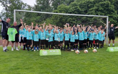Fußball-Camp mit dem VfL Wolfsburg in Ebstorf