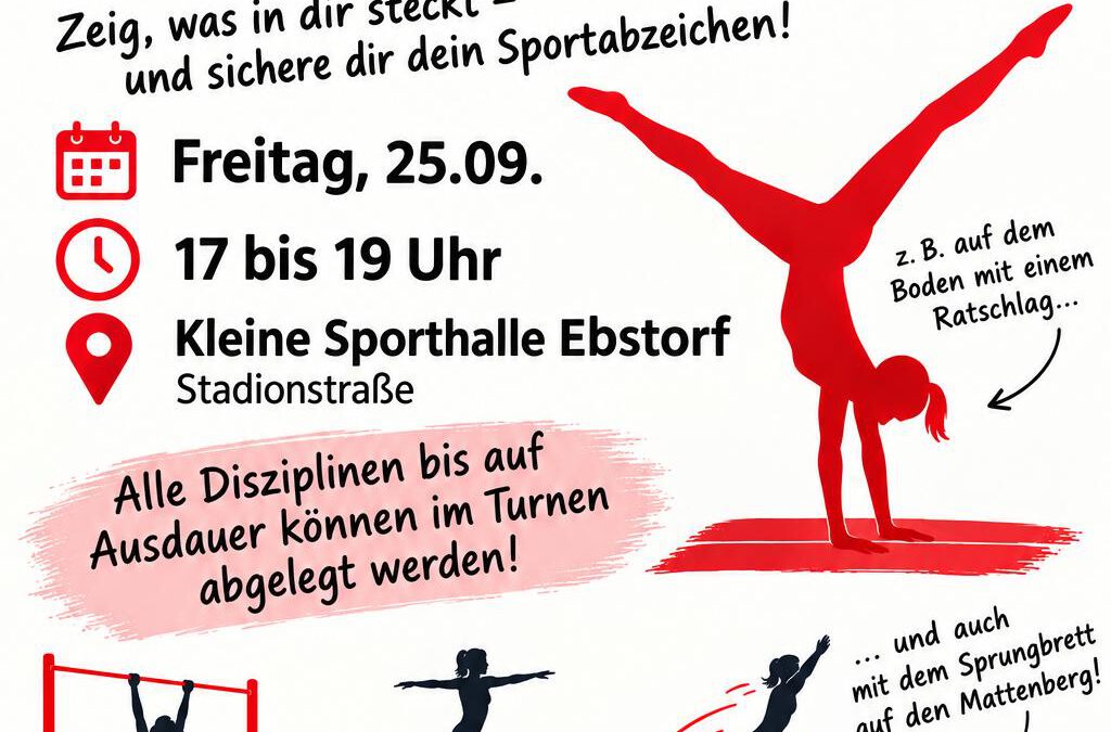 Wann hast du zuletzt ein Rad geschlagen?