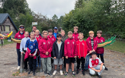 U13 des TuS Ebstorf tauscht den Rasen gegen das Wasser